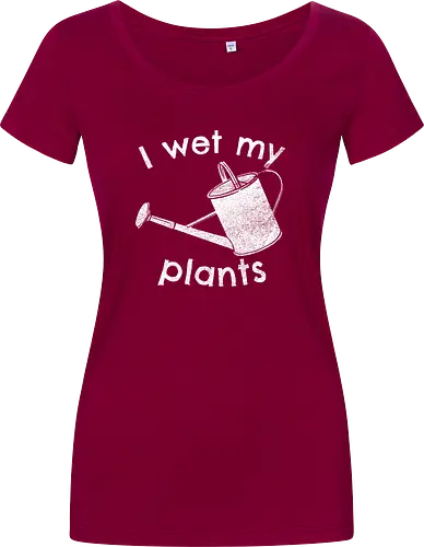 I wet my plants