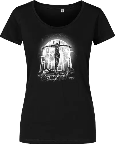Moonlight Pilot - gundam, mecha, anime, evangelion, NGE, eva01 - Damen T-Shirt