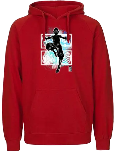 Cosmic Elemental - avatar, elemente, Bending, aang - Fairtrade Hoodie