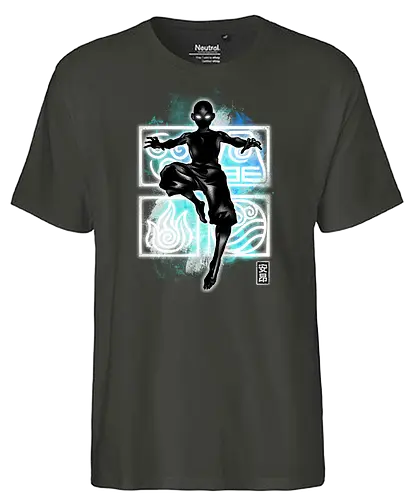Cosmic Elemental - avatar, elemente, Bending, aang - Fairtrade T-Shirt