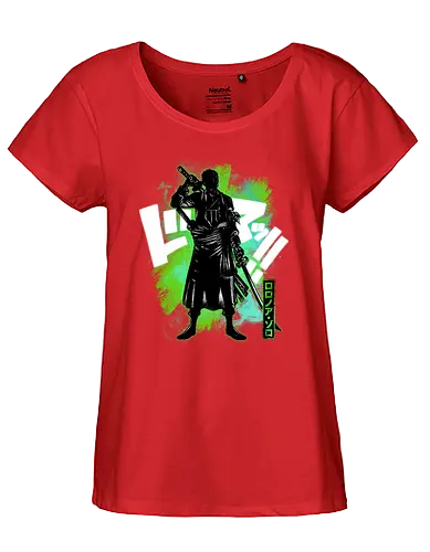 Cosmic Pirate Hunter - roronoa zoro, pirat, pirate - Fairtrade Girl Shirt