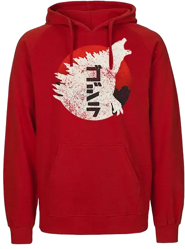 Kaiju Through Japan - monster - Fairtrade Hoodie