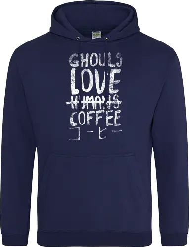 Ghouls love coffee