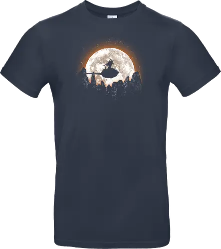 Moonlight Clouds - jindujun, son goku, moon - Standard T-Shirt