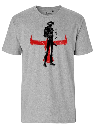 Crimson Cowboy - cowboy, spike, kopfgeldjäger - Fairtrade T-Shirt