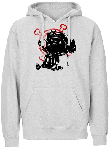 Crimson Doctor - chopper, doctor, arzt, Strohhut - Fairtrade Hoodie