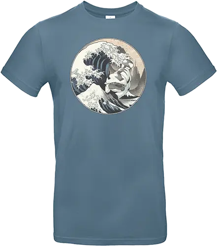 The Great Air Bison - wave, Bison, Appa, element - Standard T-Shirt