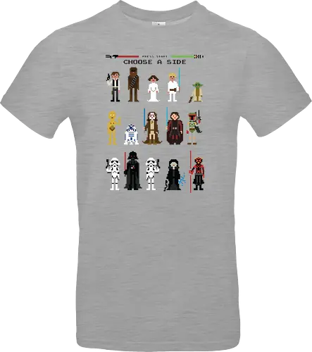 CHOOSE A SIDE 8 BIT | PRESS START
