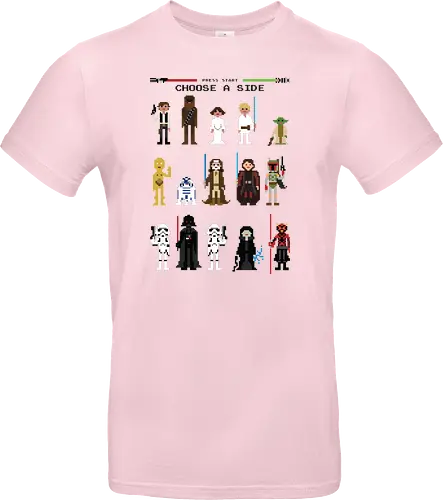 CHOOSE A SIDE 8 BIT | PRESS START