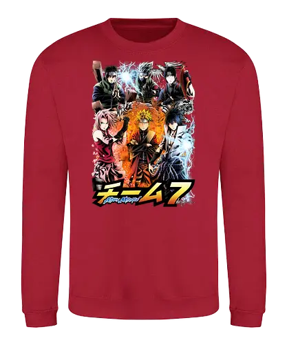 TEAM 7 | ATTACK MISSION - anime, manga, shinobi, ninja, Team 7 - Sweatshirt