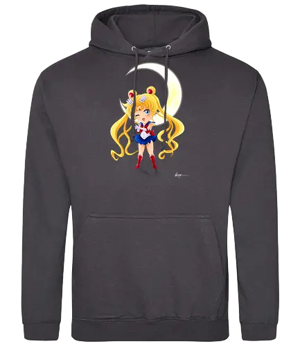 CHIBI MOON - sailor, moon, chibi, Magical Girl - Standard Hoodie