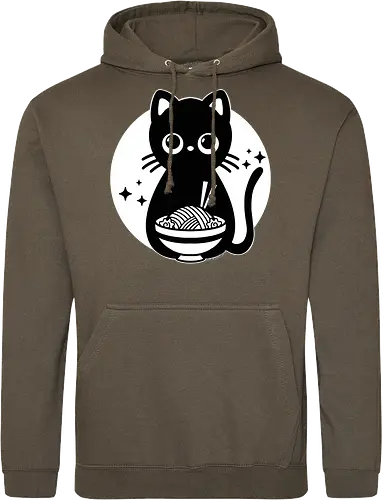Kawaii Ramen Black Cat