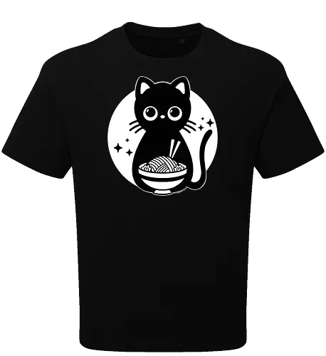 Kawaii Ramen Black Cat