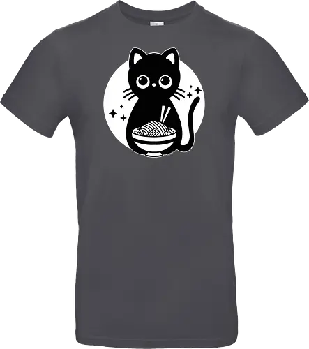 Kawaii Ramen Black Cat