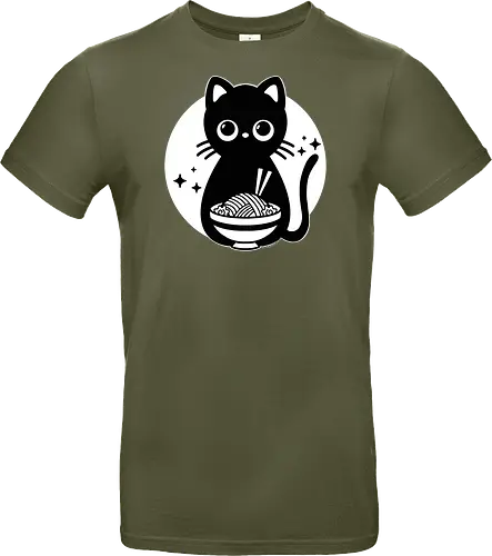 Kawaii Ramen Black Cat