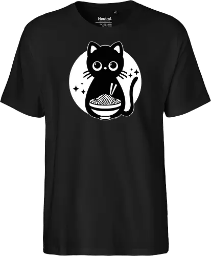 Kawaii Ramen Black Cat