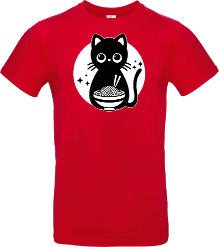 Kawaii Ramen Black Cat