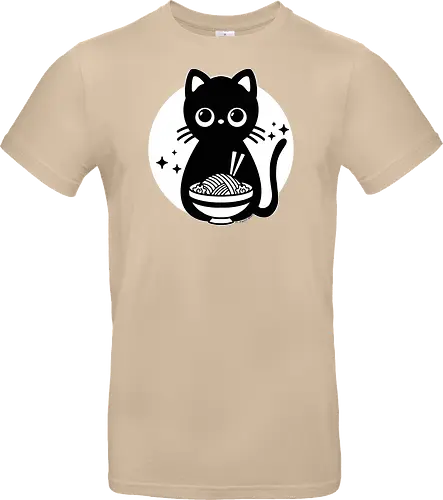 Kawaii Ramen Black Cat