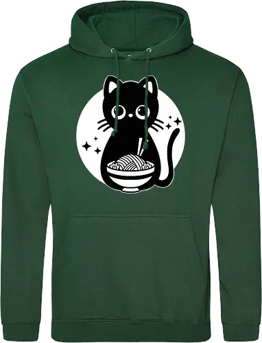 Kawaii Ramen Black Cat