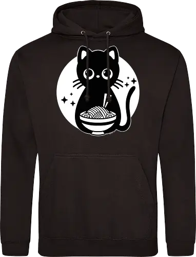 Kawaii Ramen Black Cat