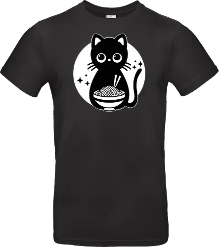 Kawaii Ramen Black Cat