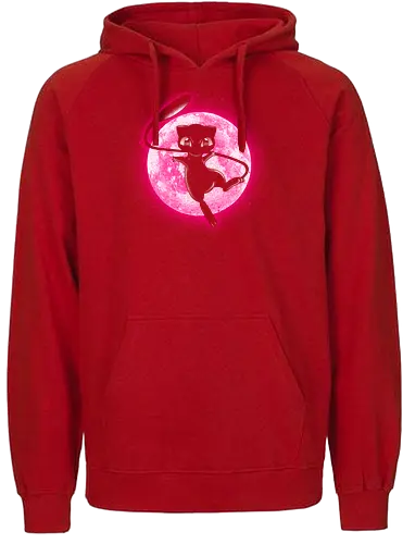 Moonlight Myth - pocket, monster, moon, clone - Fairtrade Hoodie