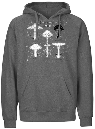 Poisonous Mushrooms - Fairtrade Hoodie