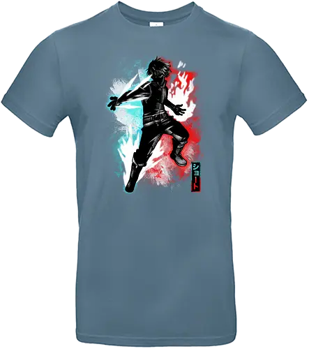 Cosmic Fire and Ice - shoto todoroki, Academia - Standard T-Shirt