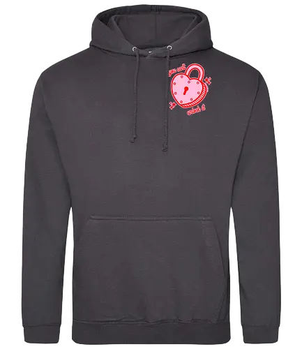 Unlock my Heart - lock, schloss, herz, heart - Standard Hoodie