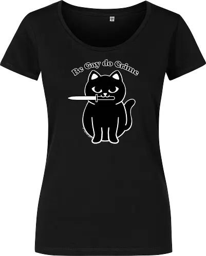 Be Gay Do Crime Black cat