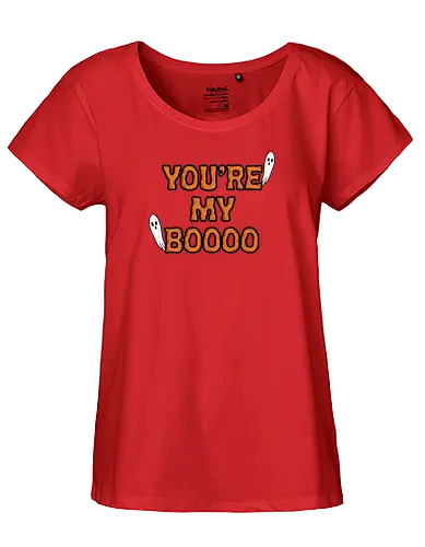 You're my Boo - boo, ghost, geist - Fairtrade Girl Shirt
