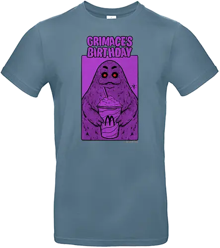 Evil Grimace - fast food, monster - Standard T-Shirt
