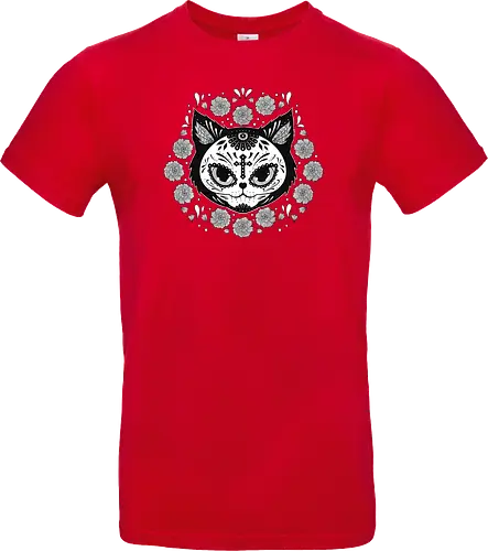 Catrina Cat day of the dead Mexican holiday