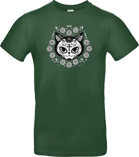 Catrina Cat day of the dead Mexican holiday