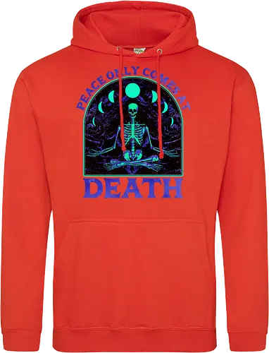 Peace comes only at death