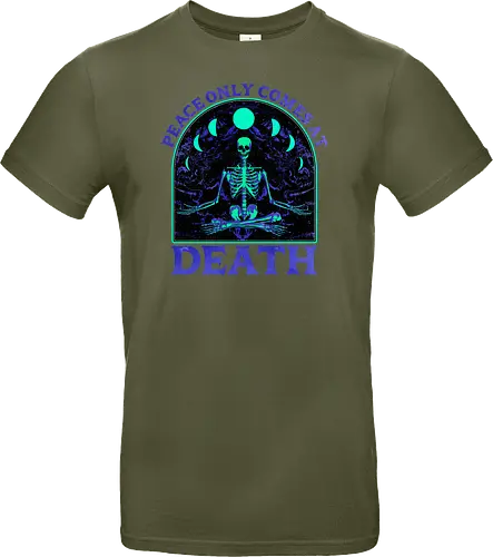 Peace comes only at death
