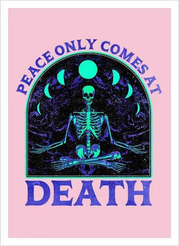 Peace comes only at death