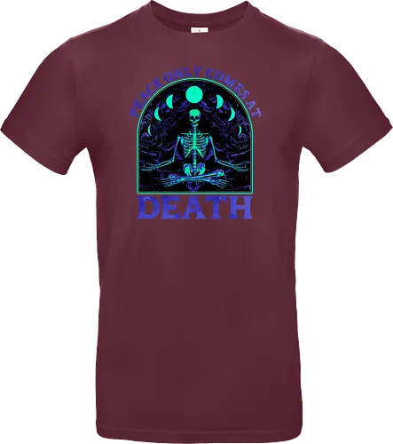 Peace comes only at death
