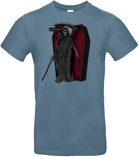 Get in loser - skelett, skeleton, Coffin, Sarg, get in loser - Standard T-Shirt