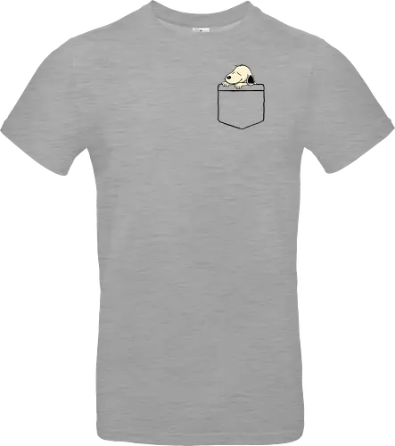 Pocket dog - dog, cute - Standard T-Shirt