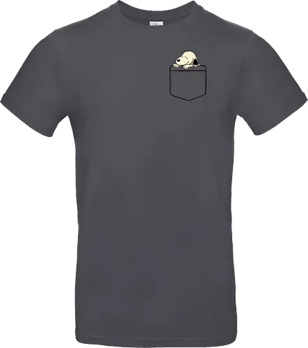 Pocket dog - dog, cute - Standard T-Shirt