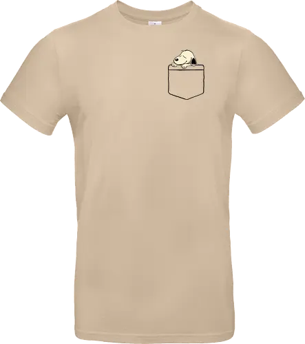 Pocket dog - dog, cute - Standard T-Shirt