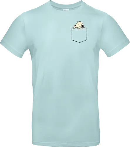 Pocket dog - dog, cute - Standard T-Shirt