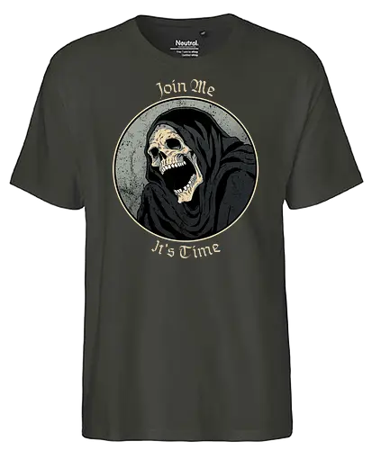 Join me - zeit, dth, rper - Fairtrade T-Shirt