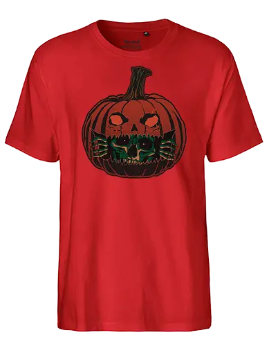 Pumpkin Surprise - kürbis, scary, dth - Fairtrade T-Shirt