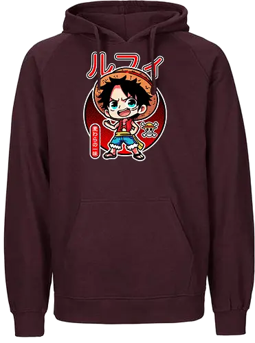 Little King - piece, pirate, anime, manga - Fairtrade Hoodie