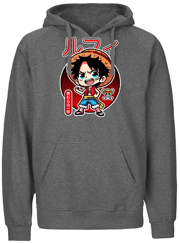 Little King - piece, pirate, anime, manga - Fairtrade Hoodie