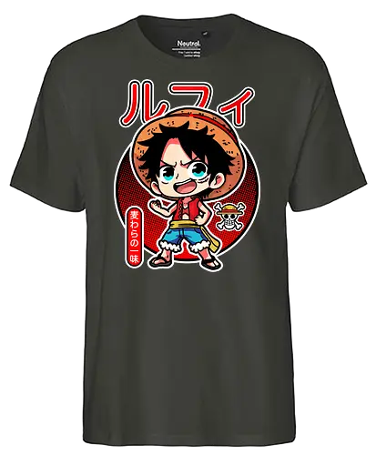 Little King - piece, pirate, anime, manga - Fairtrade T-Shirt