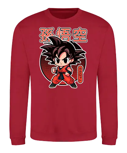 Little Monkey - dragon, ball, anime, manga - Sweatshirt
