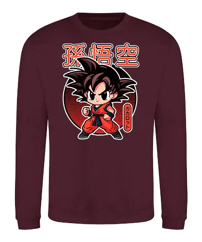 Little Monkey - dragon, ball, anime, manga - Sweatshirt